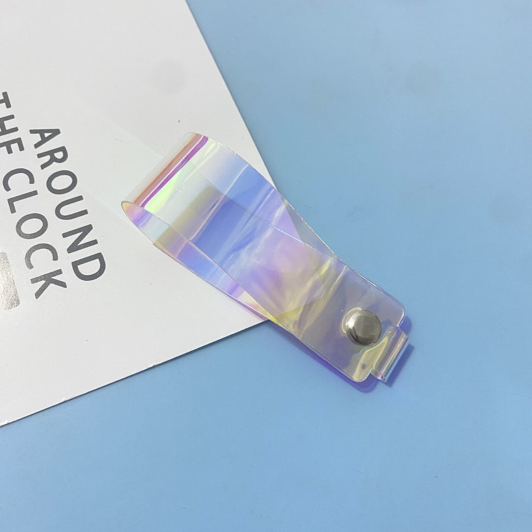 Stylish Holographic Keychain Bowlift