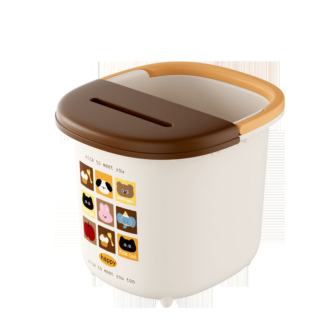 Ladies cute and practical storage container with animal motifs Bowlift