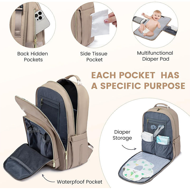 Multi-functional backpack with detachable organizer Bowlift