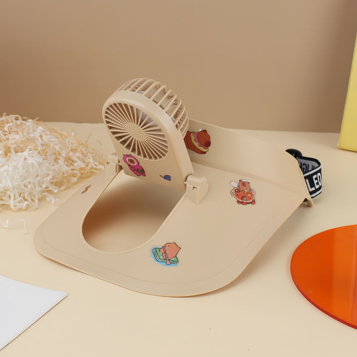 Women's Portable Neck Fan with Ergonomic Design Bowlift