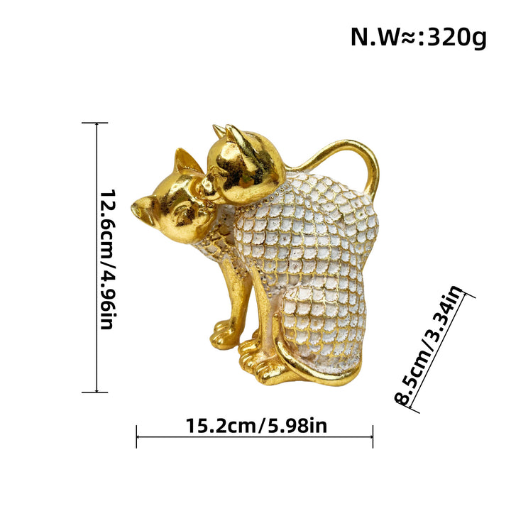 Decorative Cat Figurine Bowlift