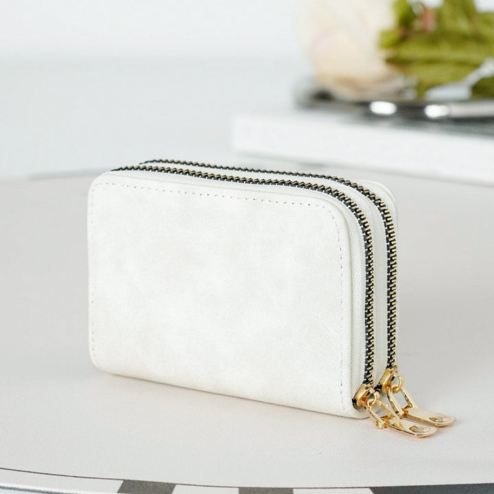 Double Folded Wallet Made of High-Quality Genuine Leather Bowlift