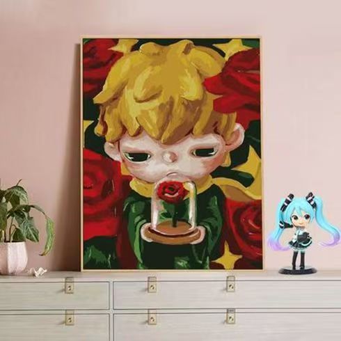 Playful Character Art Print Bowlift
