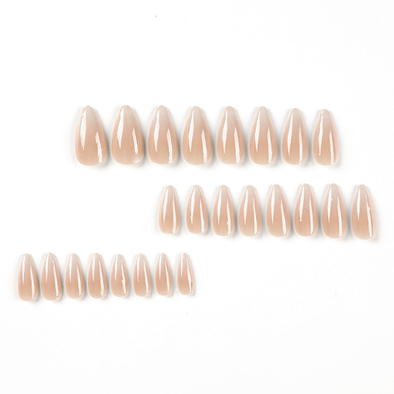 Elegant Stiletto Press-On Nail Extensions Bowlift