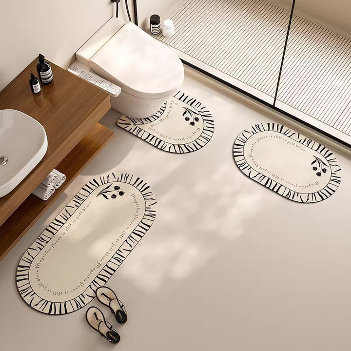 Bathroom Rug Set Bowlift