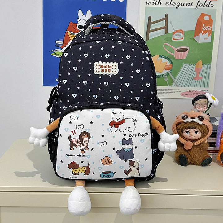Cute Penguin Character Backpack Bowlift
