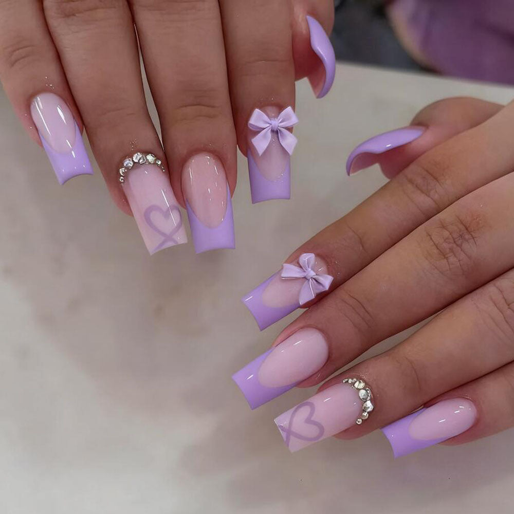 Artistic Statement Press-On Nails Bowlift