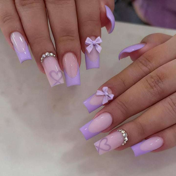 Artistic Statement Press-On Nails Bowlift