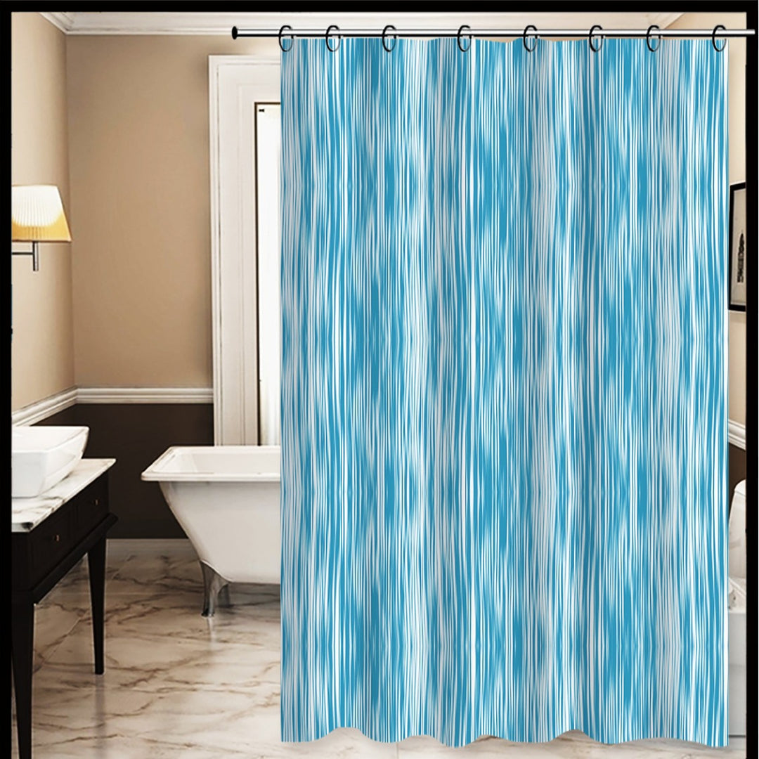 Floral Patterned Shower Curtain Bowlift