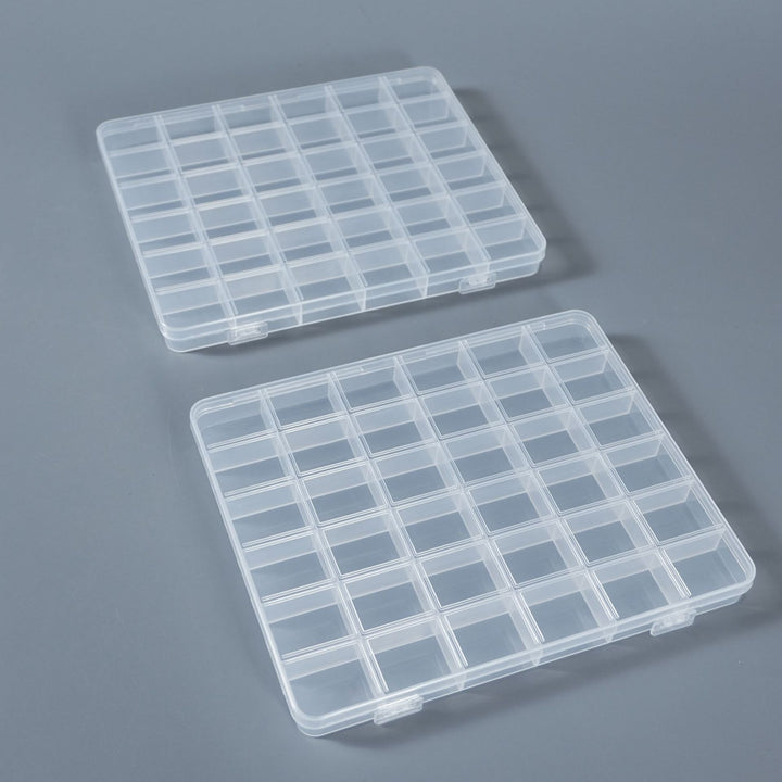 Multi-Divider Craft Storage Organizer Box Bowlift