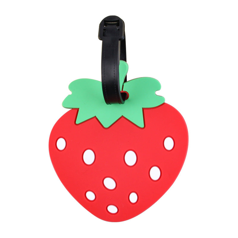 Strawberry-Themed Luggage Identifier Bowlift