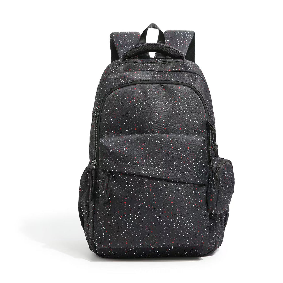 Everyday backpack with ergonomic compartment arrangement and creative motif details Bowlift