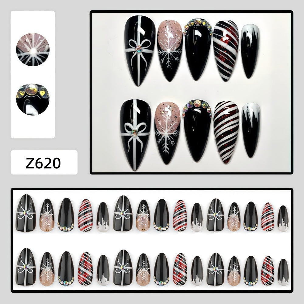 Artificial Nails in Modern Tribal Design Bowlift