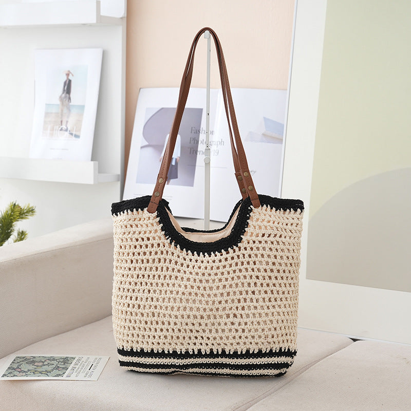Timeless straw tote bag Bowlift