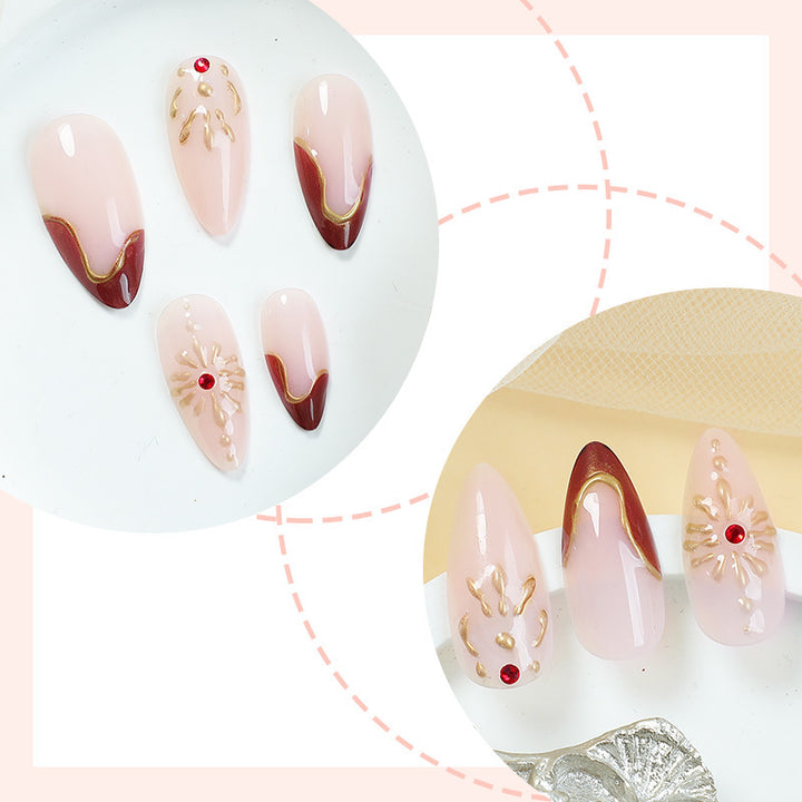 Elegant and artistic fingernails Bowlift