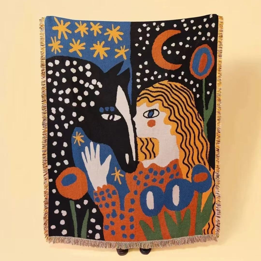 Artistic Woven Tapestry