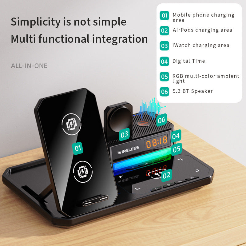 Unisex wireless charging station Bowlift
