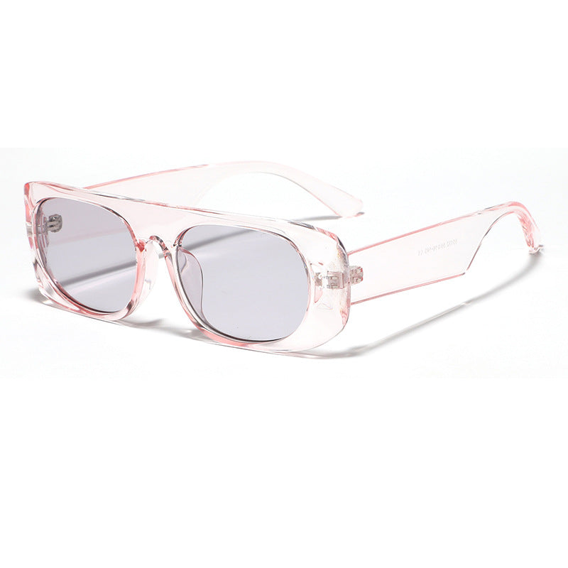 Women’s fashion sunglasses with transparent and geometric frame Bowlift