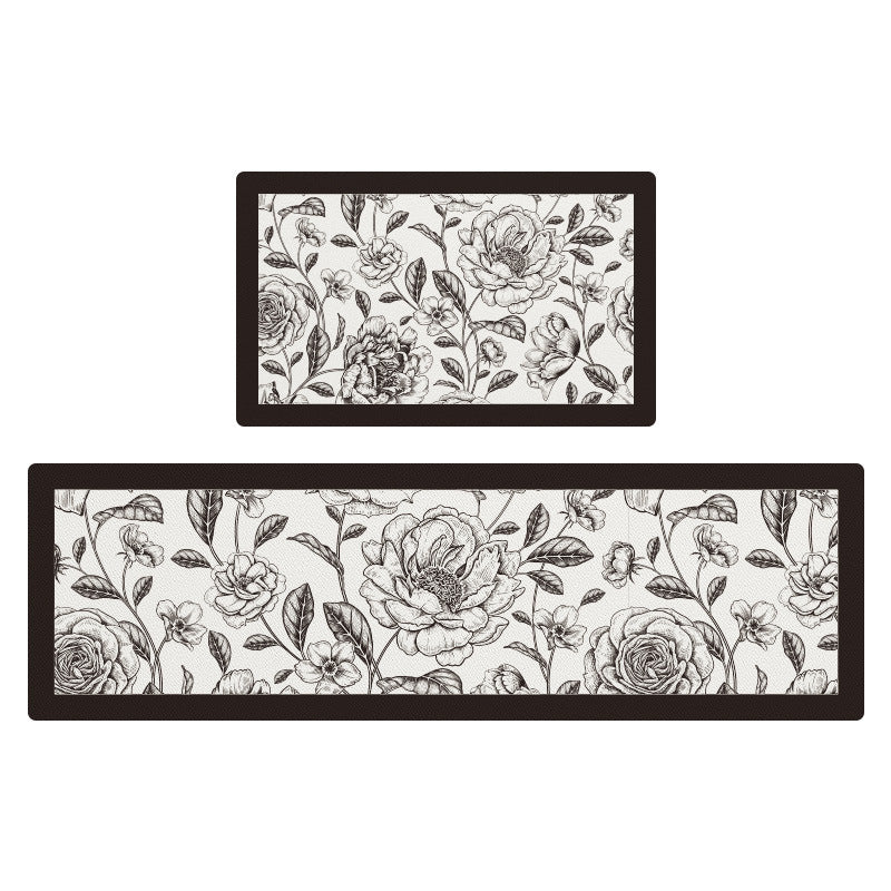 Floral Kitchen Comfort Mat Bowlift