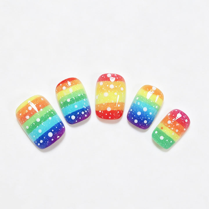 Ombre Dot Pattern Nail Art Set Bowlift