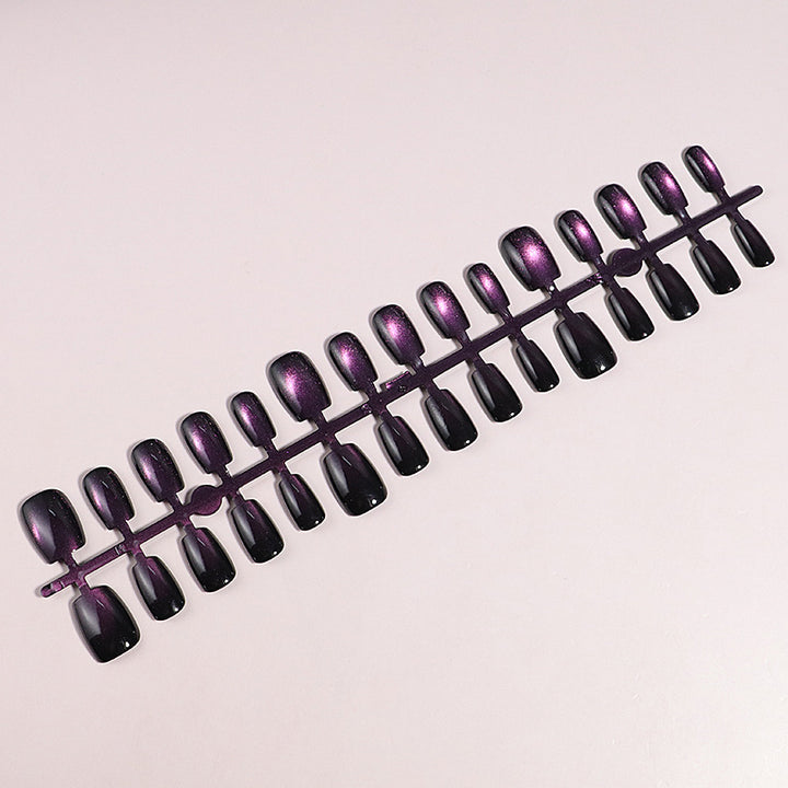 Glossy Square Press-On Nails Bowlift
