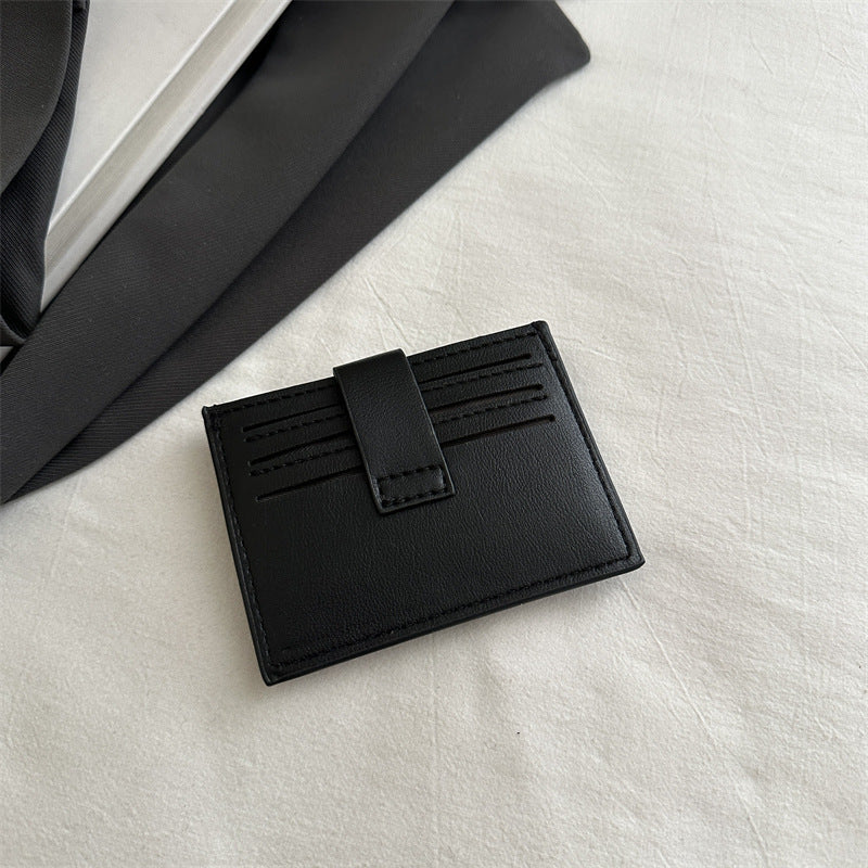 Minimalist Leather Card Holder Bowlift