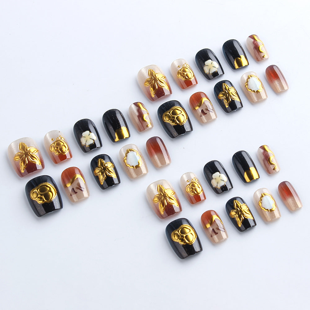 Gothic Themed Nail Art Set Bowlift