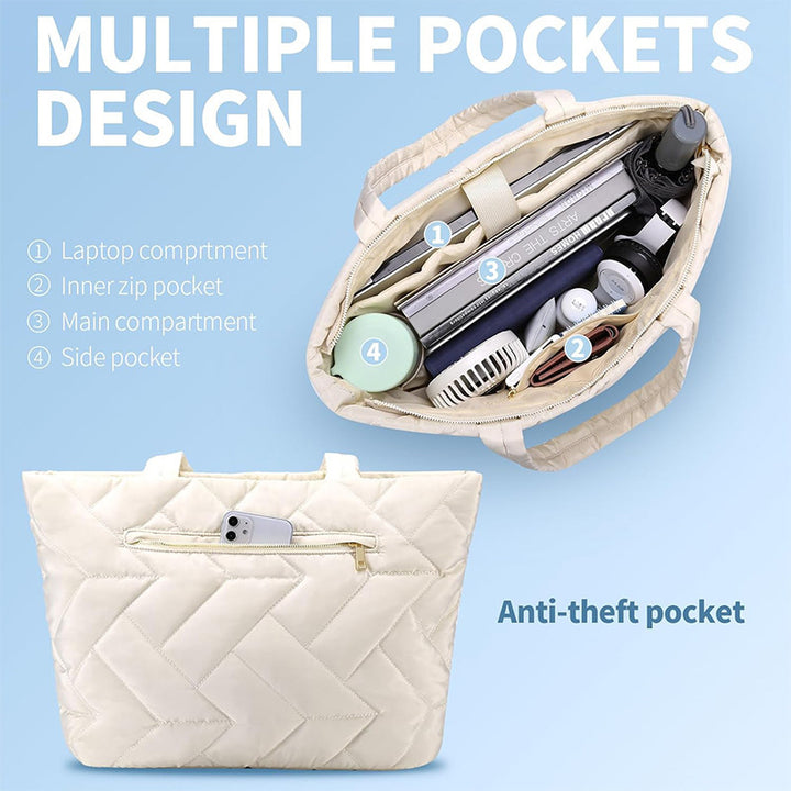 Stylish everyday bag with practical compartments Bowlift
