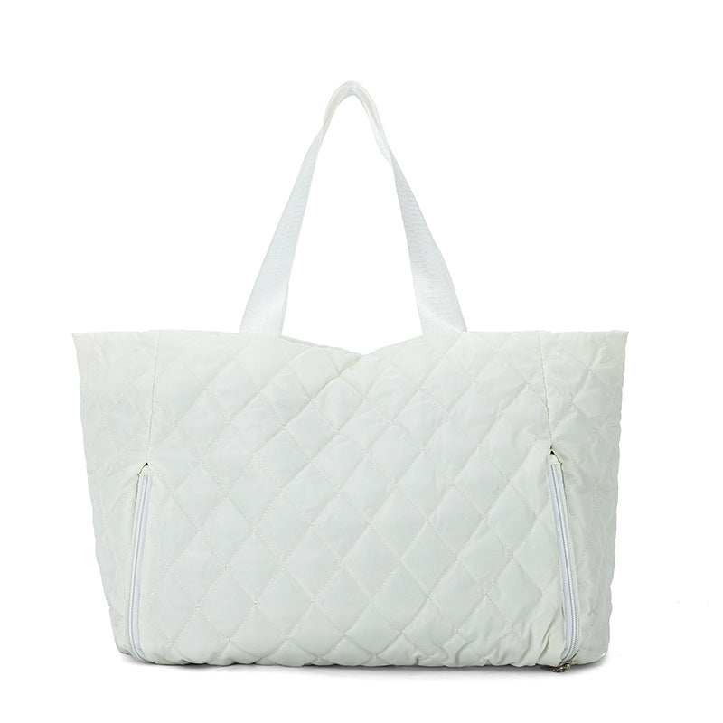 Spacious Quilted All-Purpose Tote Bag Bowlift