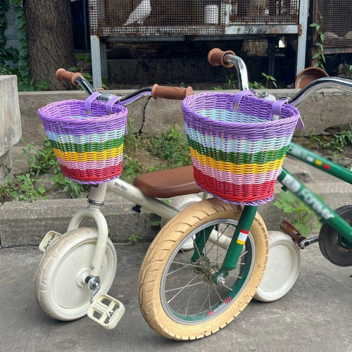 Multi-Color Handwoven Storage Basket Bowlift