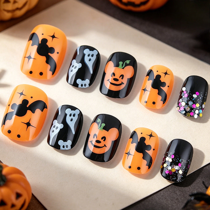 Halloween-Themed Decorative Nail Art Bowlift