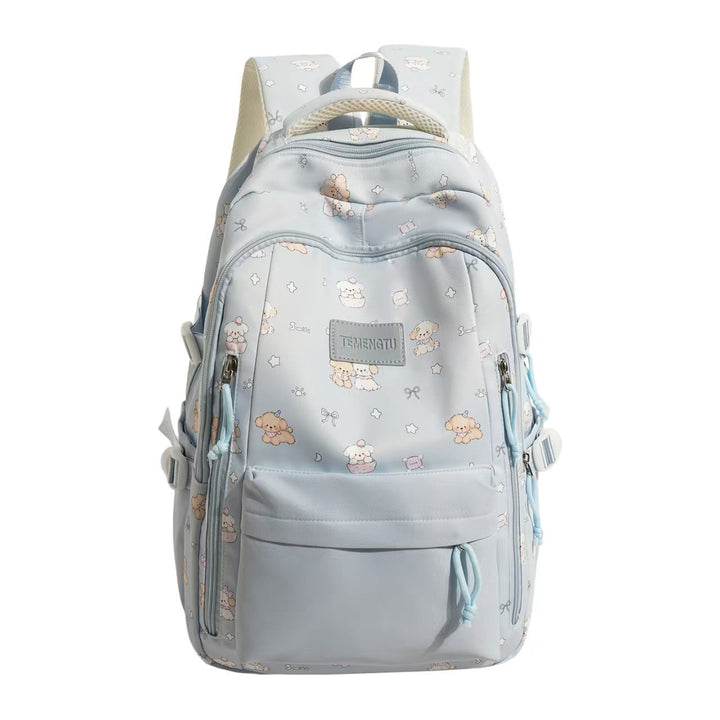Adorable Character Print Backpack Bowlift
