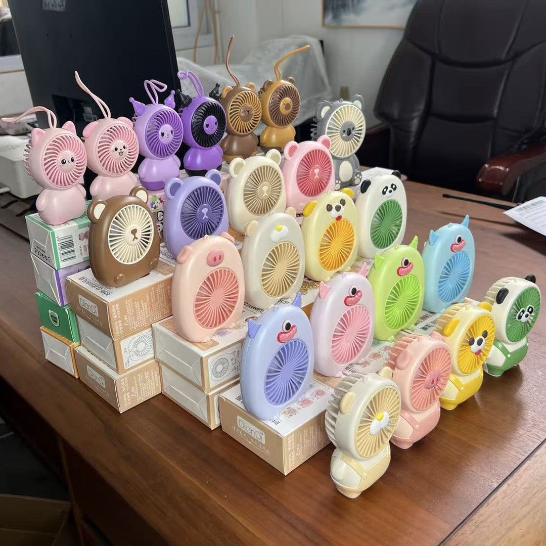 Women Portable Toy Fan Bowlift