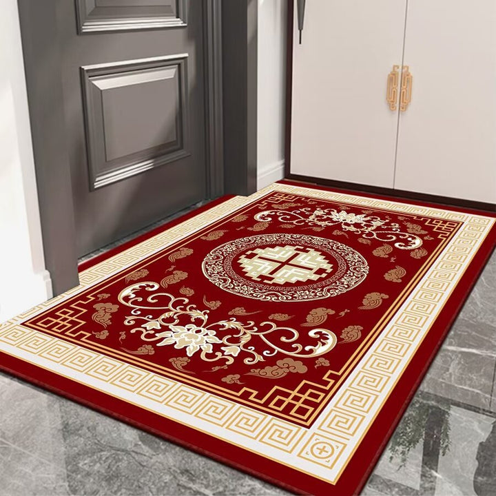 Decorative Persian-Inspired Area Rug