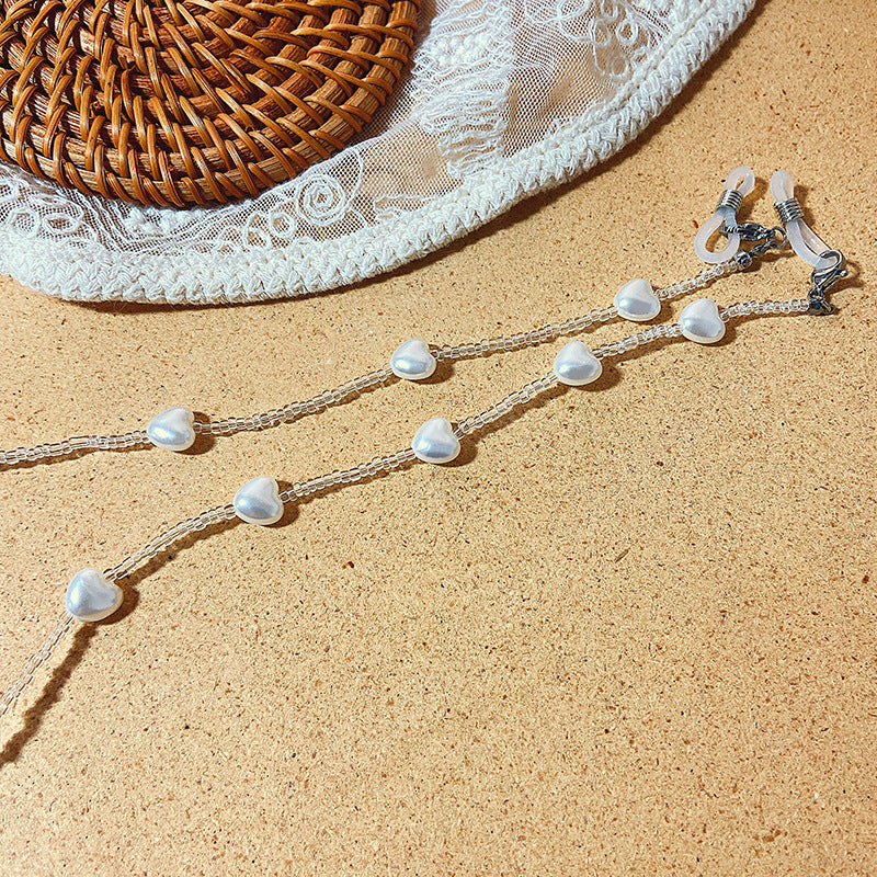 Jewelry holder chain with beads Bowlift