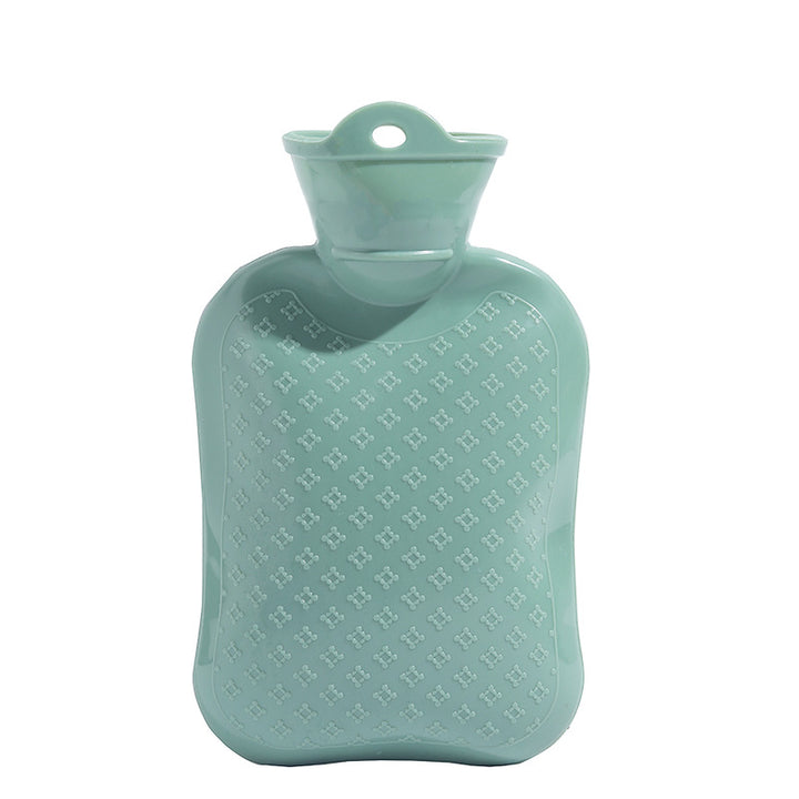 Reusable Hot Water Bottle with Textured Anti-Slip Surface and Wide Funnel Bowlift