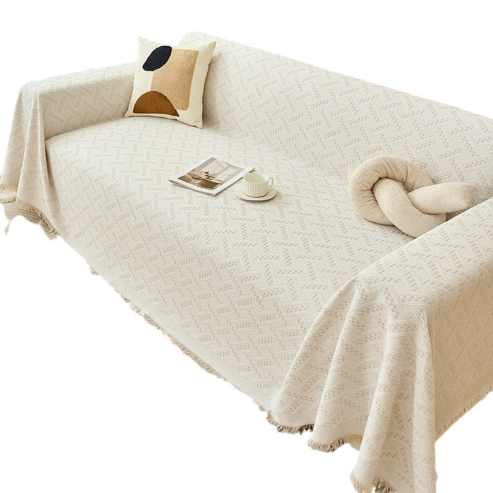 Stylish Woven Sofa Throw Blanket