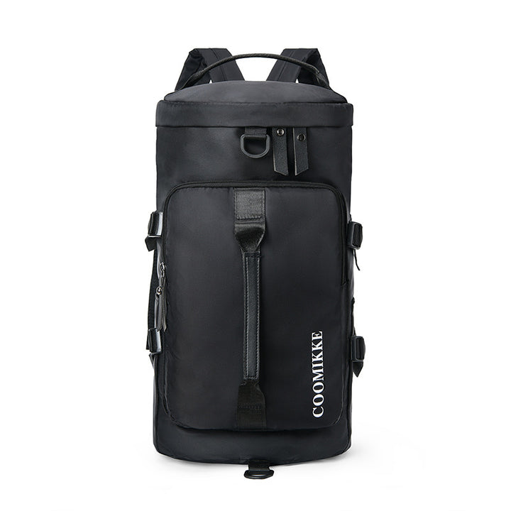Sporty Backpack With Expandable Main Compartment Bowlift