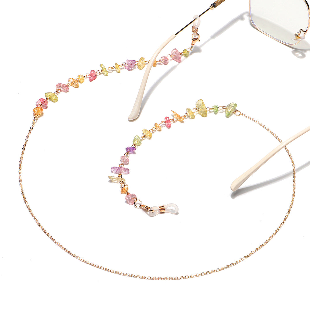 Colorful Beaded Eyewear Chain Bowlift