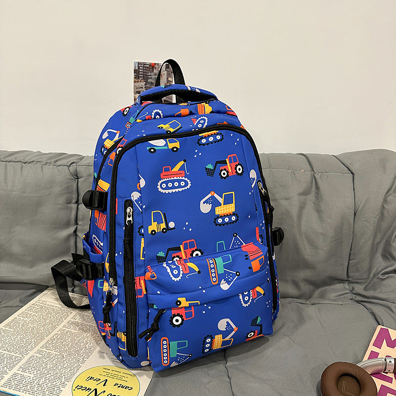 Dinosaur-Themed School Backpack