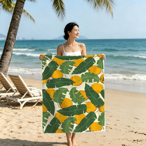 Structured dish towels with floral patterns Bowlift