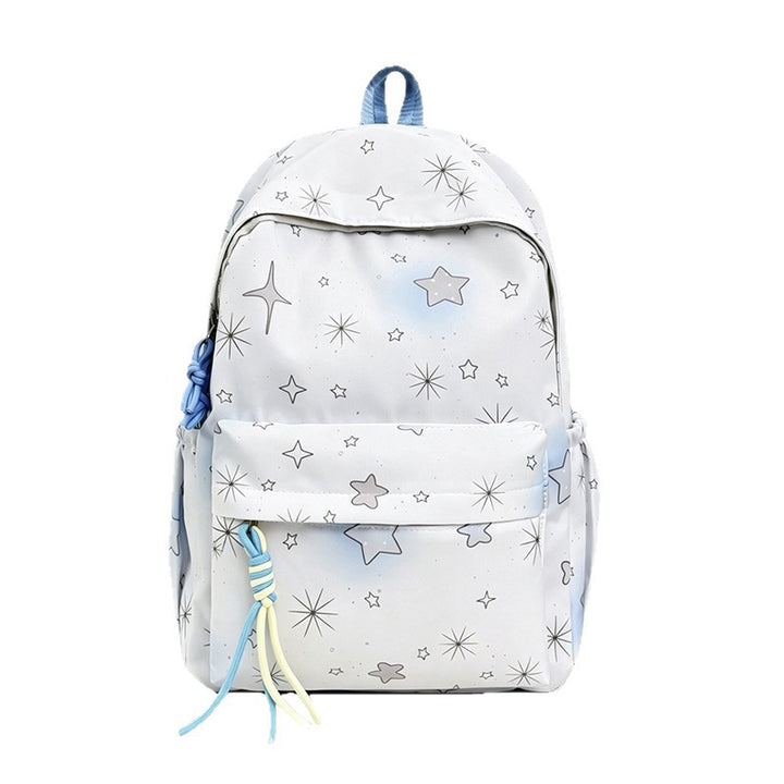 Starry Print Backpack Bowlift