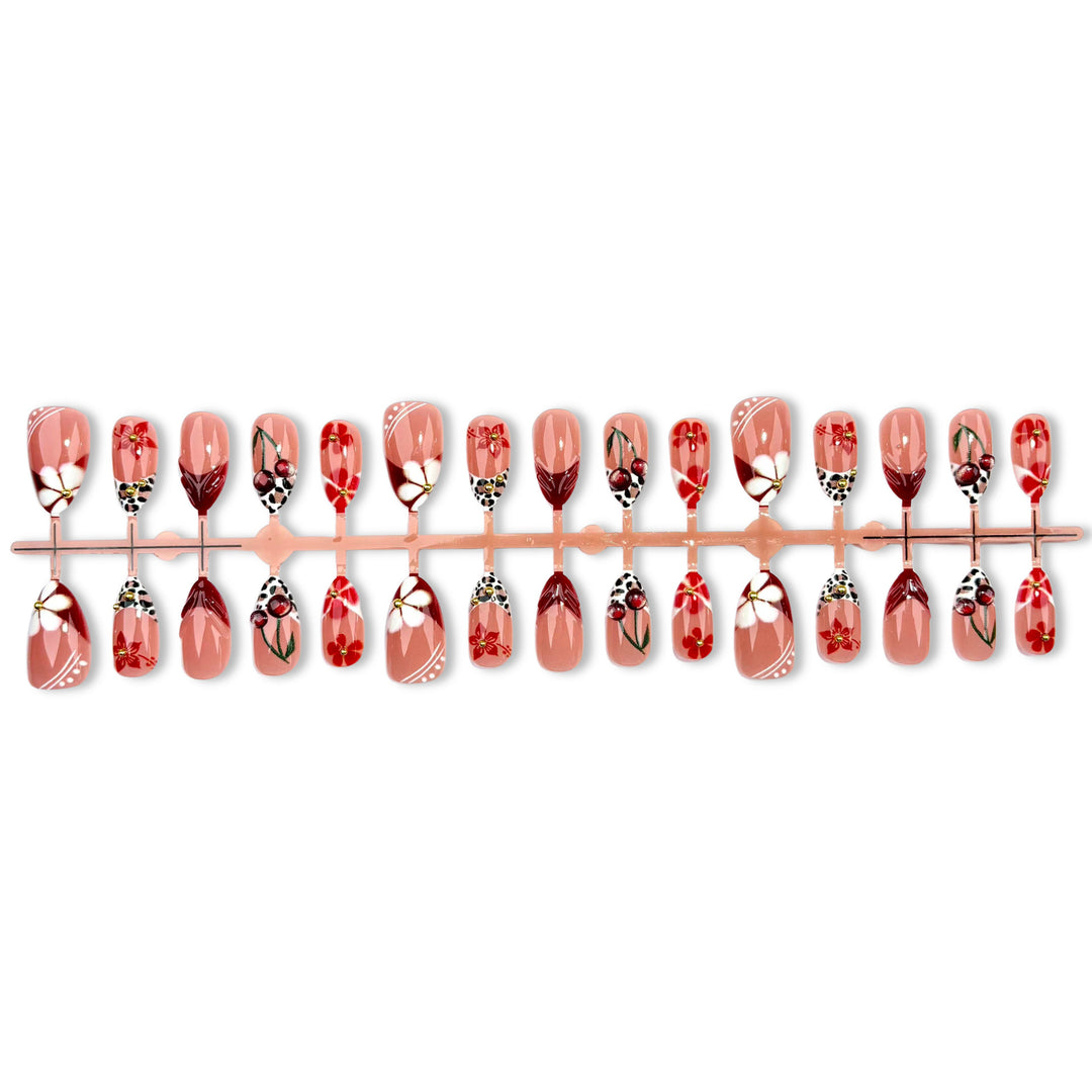 Decorative Press-On Nail Art Set 1790745935