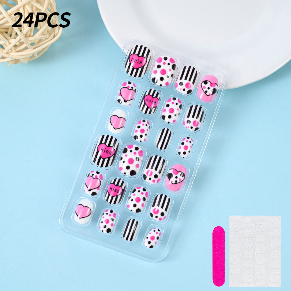 Themed Summer Beach Nail Art Press-On Nails Bowlift