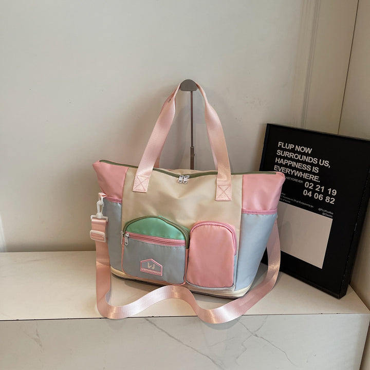 Multifunctional Shoulder Bag With Versatile Storage Compartment Bowlift