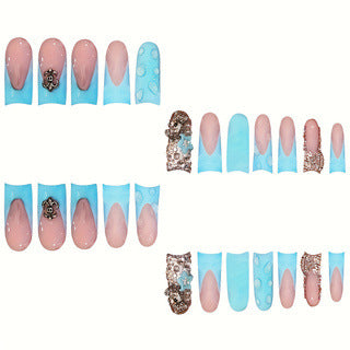 Decorative Press-On Nail Art Set Bowlift