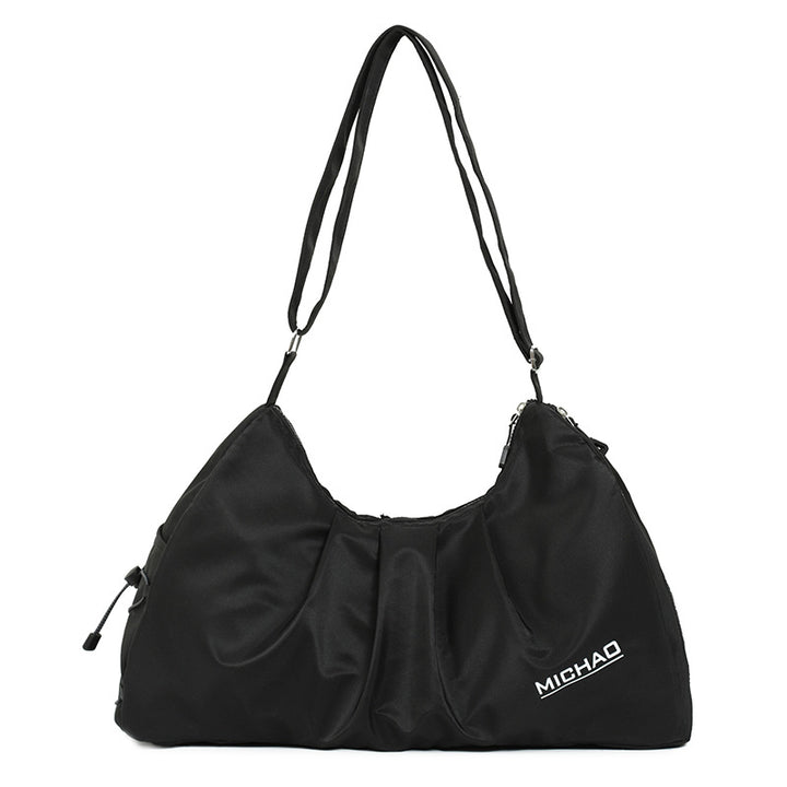 Trendy Shoulder Bag With Innovative Pleat Structure Bowlift