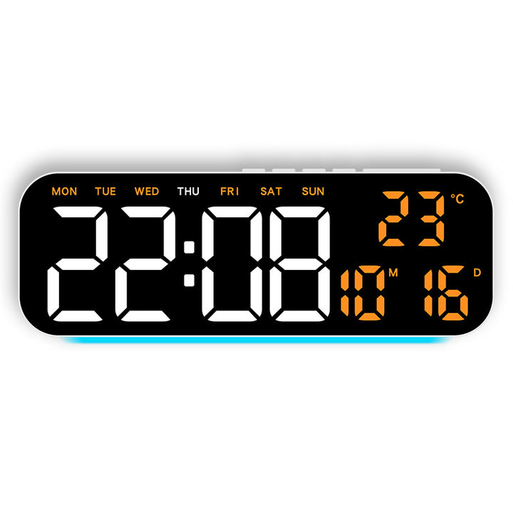 Digital Multifunction Alarm Clock with Weather Station Bowlift