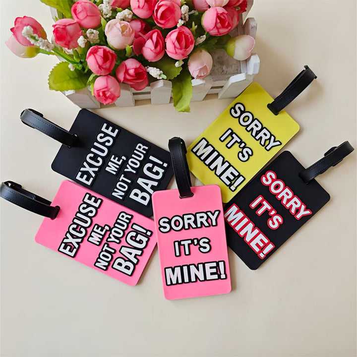 Unisex Fun Statement Luggage Tag Bowlift