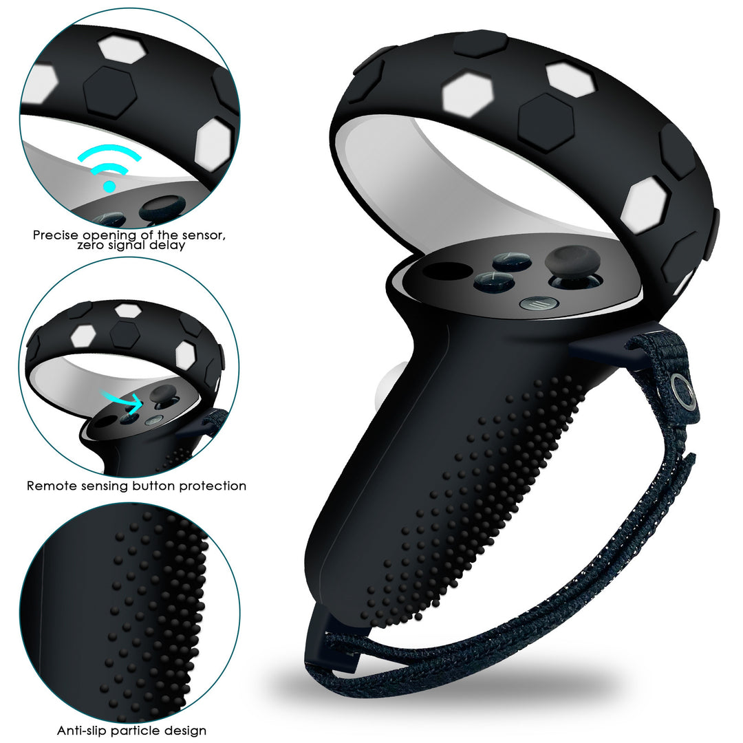 VR headset with ergonomic holding bracket and protective cover Bowlift